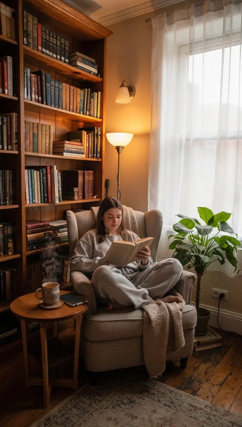 Kuchnia w małym apartamencie z inteligentnymi rozwiązaniami do przechowywania i estetycznym oświetleniem